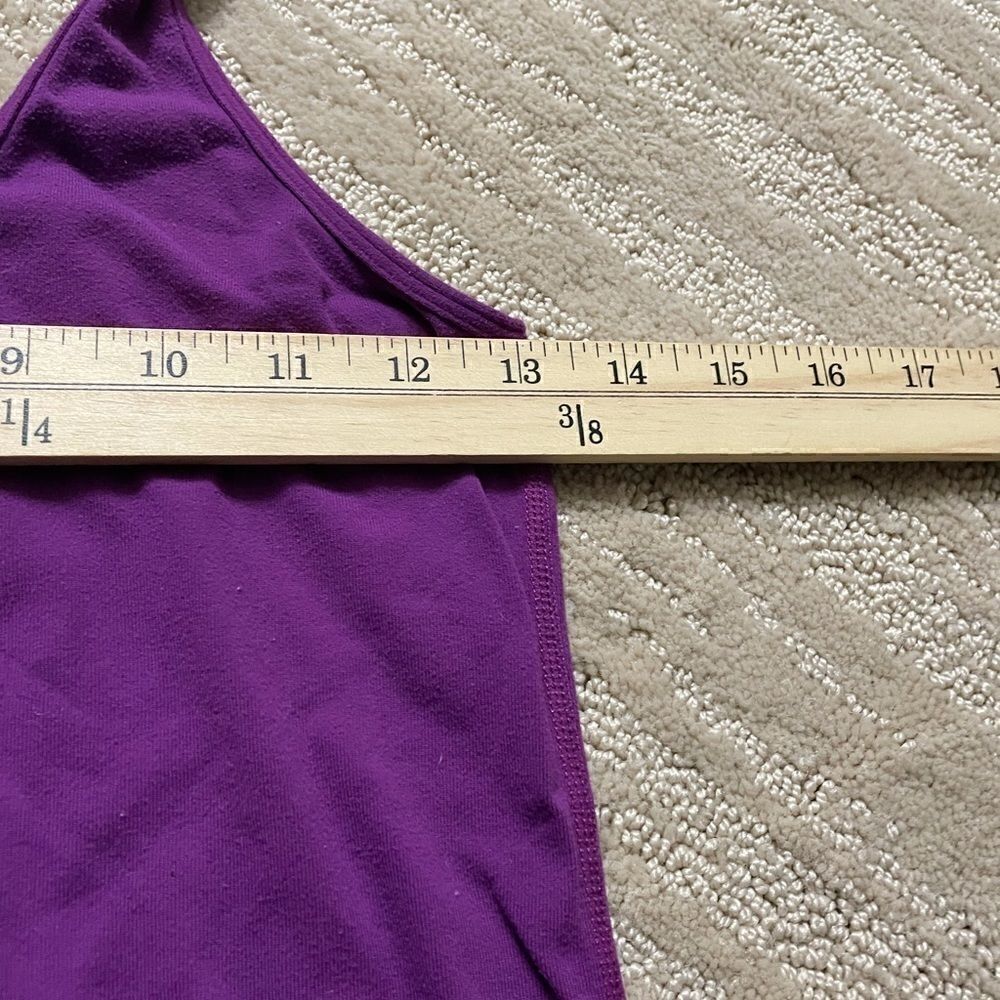 Size 4 Purple Violet Lululemon CRB Racerback - Picture 4 of 4